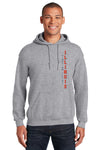 Illinois Fighting Illini Hooded Sweatshirt - Vertical Illinois Fighting Illini