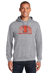Illinois Fighting Illini Hooded Sweatshirt - University of Illinois Basketball