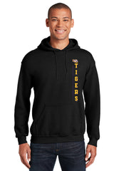 LSU Tigers Hooded Sweatshirt - Vertical Louisiana State University Tigers