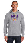 LSU Tigers Hooded Sweatshirt - LSU Tigers 3-Stripe