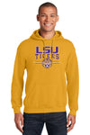 LSU Tigers Hooded Sweatshirt - LSU Tigers 3-Stripe