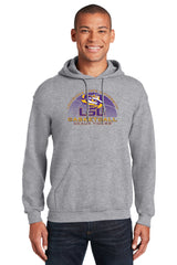 LSU Tigers Hooded Sweatshirt - LSU Basketball Geaux Tigers