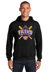 LSU Tigers Hooded Sweatshirt - LSU Baseball Diamond
