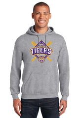 LSU Tigers Hooded Sweatshirt - LSU Baseball Diamond