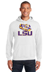 LSU Tigers Hooded Sweatshirt - Tiger Eye LSU