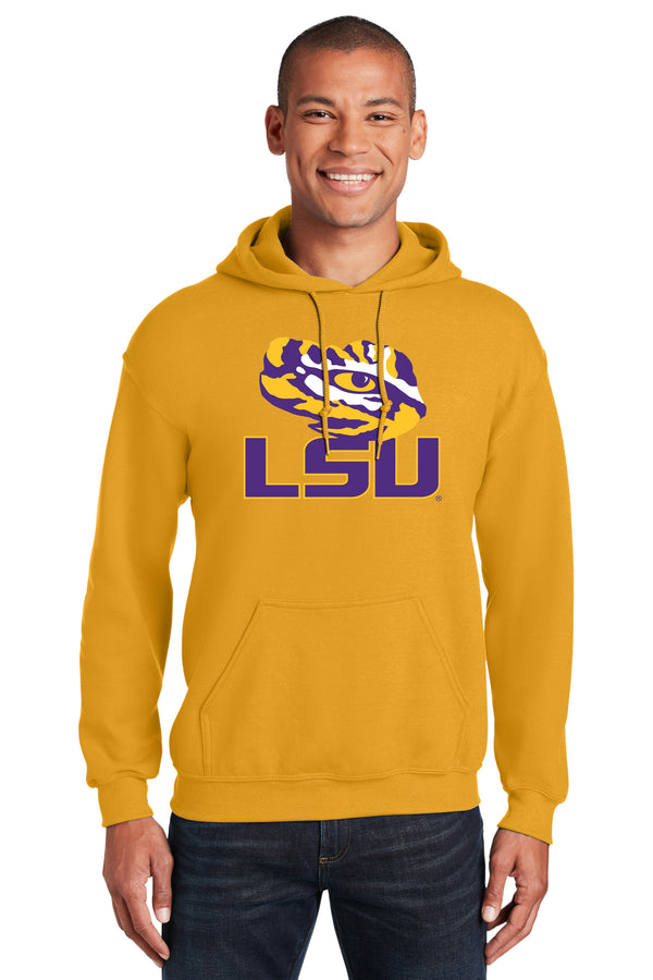 LSU Tigers Hooded Sweatshirt - Tiger Eye LSU