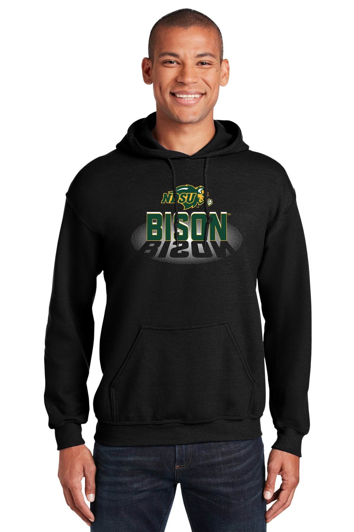 NDSU Bison Hooded Sweatshirt - Spotlight Bison