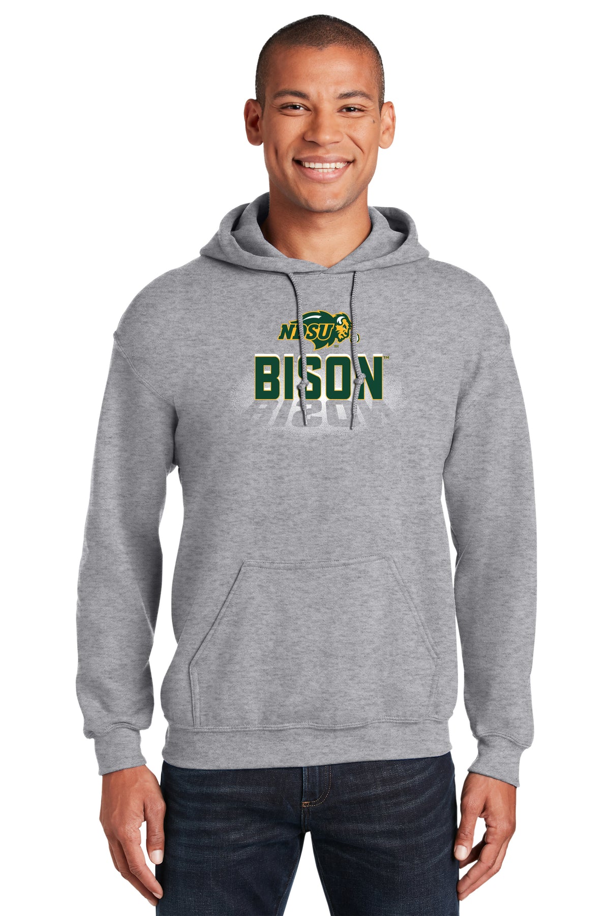 NDSU Bison Hooded Sweatshirt - Spotlight Bison