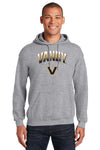 Vanderbilt Commodores Hooded Sweatshirt - Vandy Full Color Arch with Primary