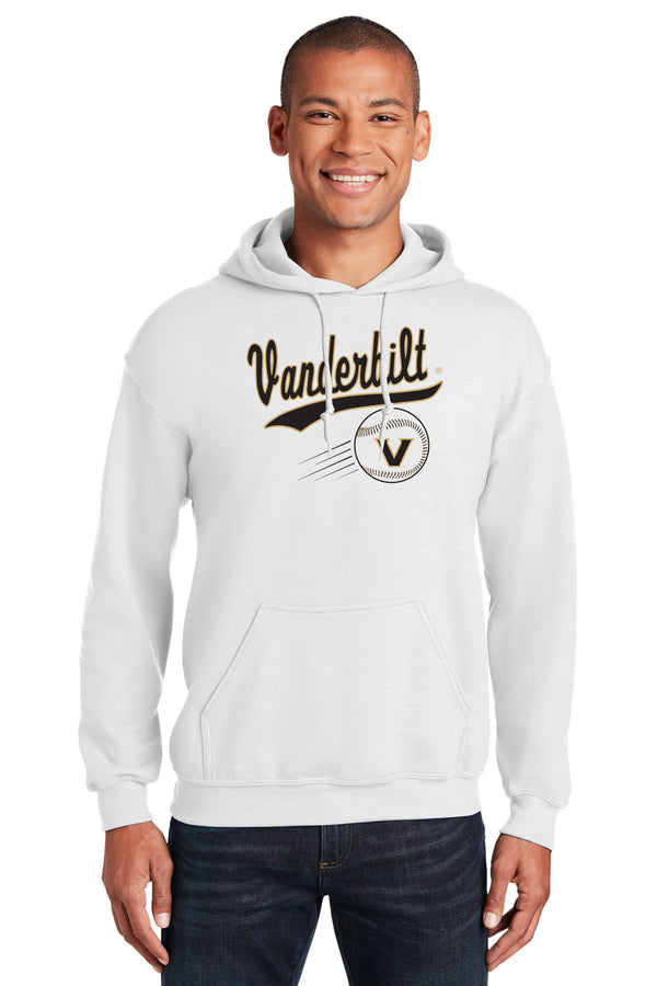 Vanderbilt Commodores Hooded Sweatshirt - Script Vanderbilt Baseball