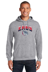 Gonzaga Bulldogs Hooded Sweatshirt - Zags Full Color Fade