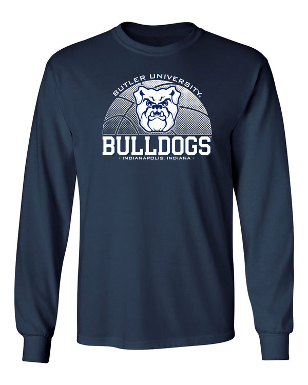 Butler Bulldogs Long Sleeve Tee Shirt - Butler Bulldogs Basketball