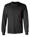 Northern Iowa Panthers Long Sleeve Tee Shirt - Vertical University of Northern Iowa