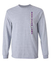 Northern Iowa Panthers Long Sleeve Tee Shirt - Vertical University of Northern Iowa