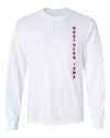Northern Iowa Panthers Long Sleeve Tee Shirt - Vertical University of Northern Iowa