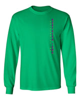 Northern Iowa Panthers Long Sleeve Tee Shirt - Vertical University of Northern Iowa
