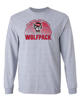 North Carolina State Wolfpack Long Sleeve Tee Shirt - NC State Basketball