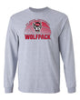 North Carolina State Wolfpack Long Sleeve Tee Shirt - NC State Basketball