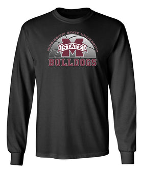 Mississippi State Bulldogs Long Sleeve Tee Shirt - MSU Bulldogs Basketball