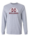 Mississippi State Bulldogs Long Sleeve Tee Shirt - MSU Bulldogs Basketball