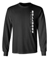 Mississippi State Bulldogs Long Sleeve Tee Shirt - Vertical Mississippi State Bulldogs