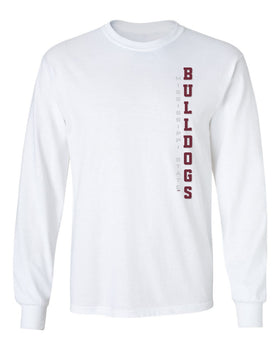 Mississippi State Bulldogs Long Sleeve Tee Shirt - Vert MSU