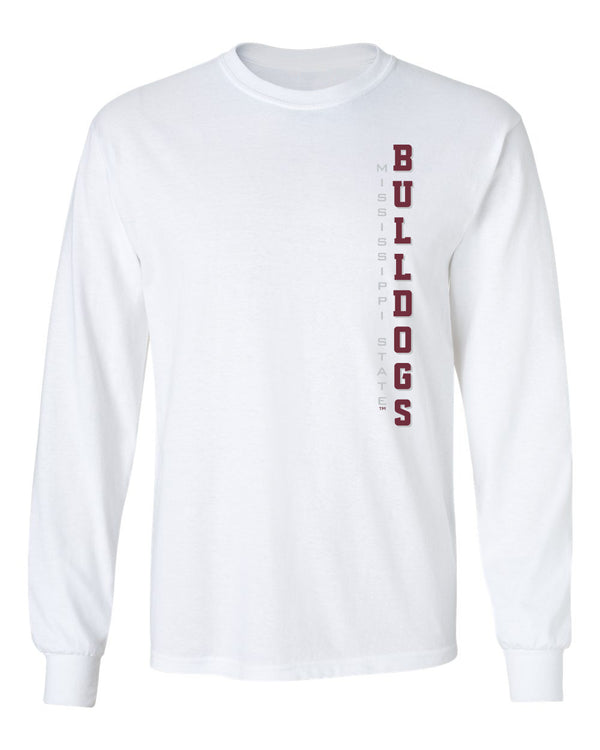 Mississippi State Bulldogs Long Sleeve Tee Shirt - Vert MSU