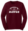 Mississippi State Bulldogs Long Sleeve Tee Shirt - MSU Dawgs Football