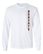 Texas State Bobcats Long Sleeve Tee Shirt - Vertical Texas State Bobcats