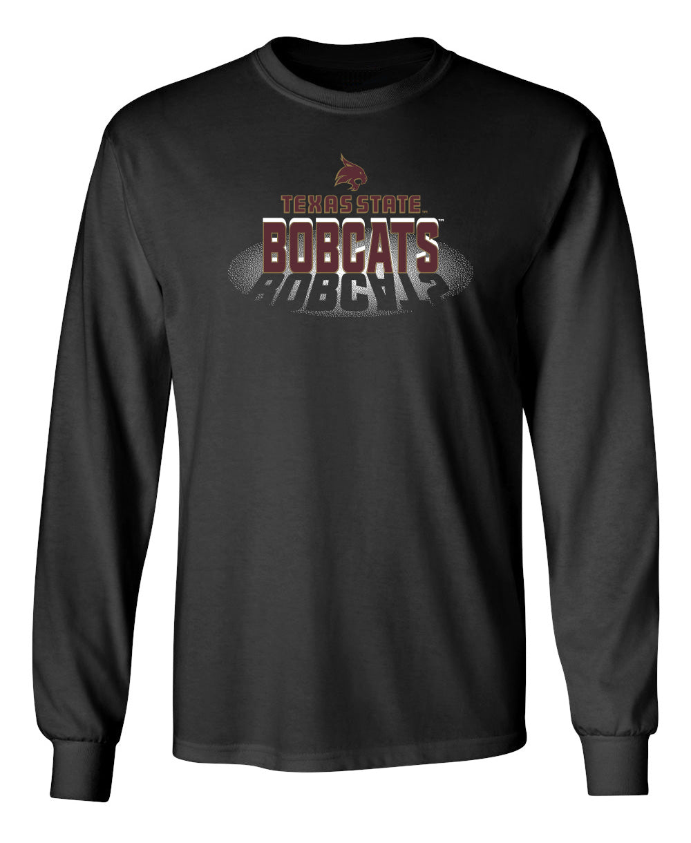 Texas State Bobcats Long Sleeve Tee Shirt - Spotlight Bobcats