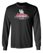 Houston Cougars Long Sleeve Tee Shirt - Spotlight and Shadow Houston