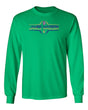 James Madison Dukes Long Sleeve Tee Shirt - Striped James Madison Football Laces