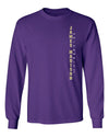 James Madison Dukes Long Sleeve Tee Shirt - Vertical James Madison University