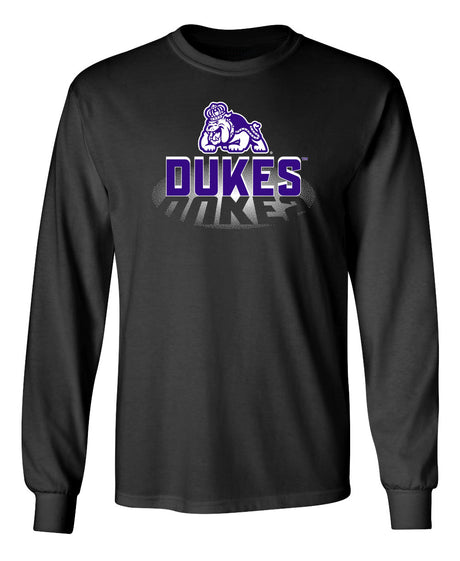 James Madison Dukes Long Sleeve Tee Shirt - Spotlight and Shadow Dukes