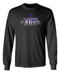 K-State Wildcats Long Sleeve Tee Shirt - Spotlight and Shadow K-State
