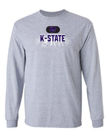 K-State Wildcats Long Sleeve Tee Shirt - Spotlight and Shadow K-State