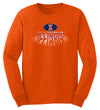 Illinois Fighting Illini Long Sleeve Tee Shirt - Spotlight and Shadow Illinois