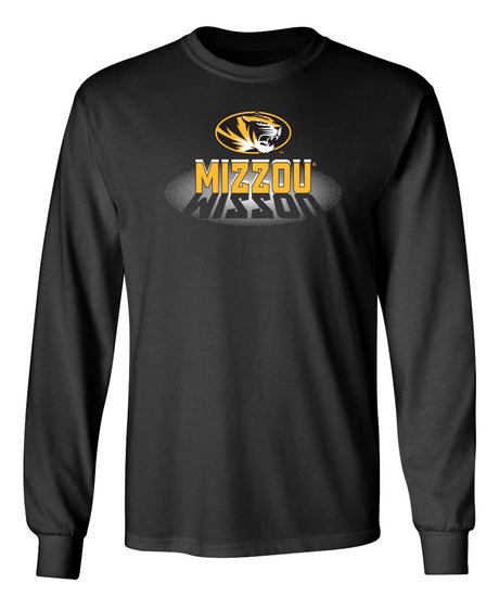 Missouri Tigers Long Sleeve Tee Shirt - Spotlight and Shadow Mizzou