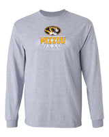 Missouri Tigers Long Sleeve Tee Shirt - Spotlight and Shadow Mizzou