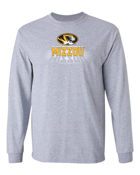 Missouri Tigers Long Sleeve Tee Shirt - Spotlight and Shadow Mizzou