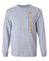 LSU Tigers Long Sleeve Tee Shirt - Vertical Louisiana State University Tigers