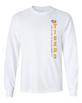 LSU Tigers Long Sleeve Tee Shirt - Vertical Louisiana State University Tigers