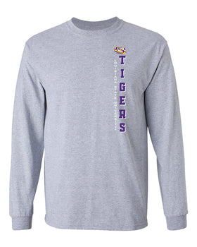 LSU Tigers Long Sleeve Tee Shirt - Vertical Louisiana State University Tigers