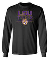 LSU Tigers Long Sleeve Tee Shirt - LSU Tigers 3-Stripe