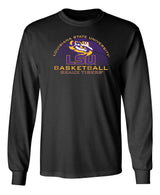LSU Tigers Long Sleeve Tee Shirt - LSU Basketball Geaux Tigers