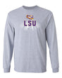 LSU Tigers Long Sleeve Tee Shirt - Spotlight and Shadow LSU
