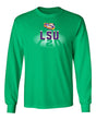 LSU Tigers Long Sleeve Tee Shirt - Spotlight and Shadow LSU