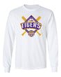 LSU Tigers Long Sleeve Tee Shirt - LSU Baseball Diamond