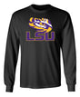 LSU Tigers Long Sleeve Tee Shirt - Tiger Eye LSU