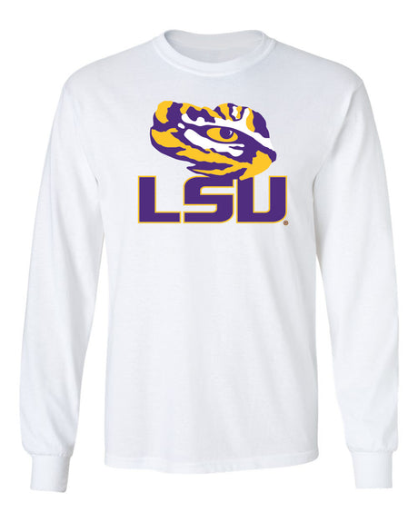LSU Tigers Long Sleeve Tee Shirt - Tiger Eye LSU